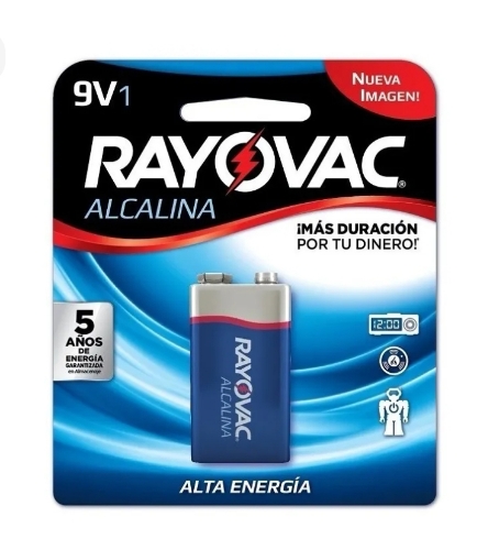 Bateria Rayovac 9 volt