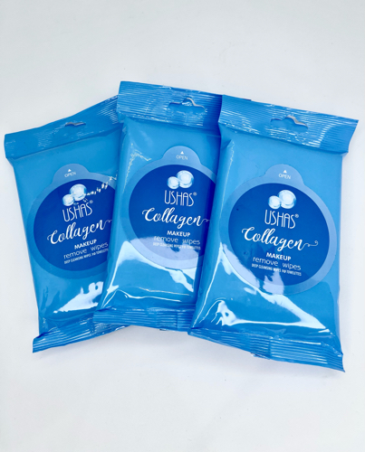 Toallitas Desmaquillantes con Colágeno Ushas