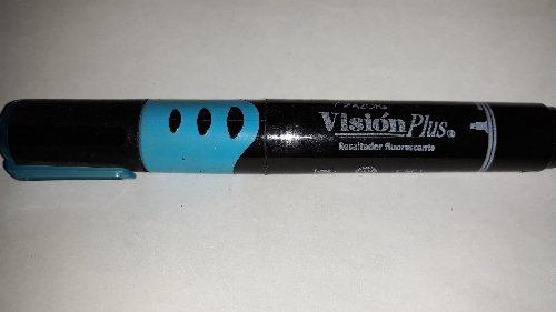 Marcador vision plus azul