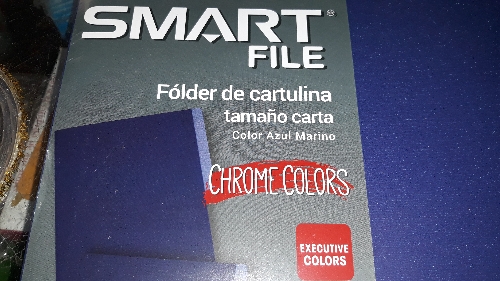 folders color azul marino