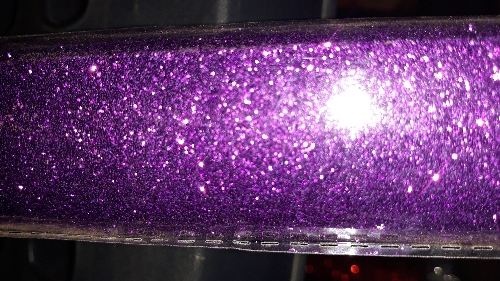 Foamy rollo diamantado morado