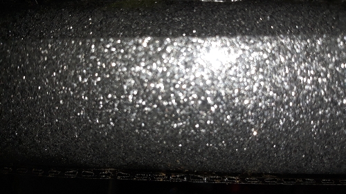 Foamy en rollo diamantado plata