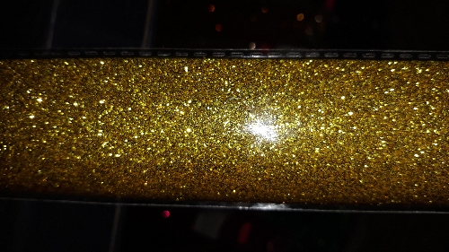 Foamy en rollo oro diamantado