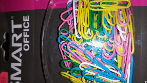Clip con colors 100 pzas