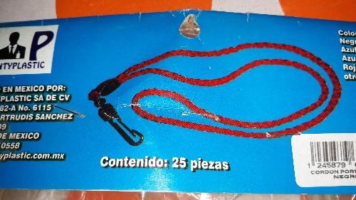 Cordon portagafete