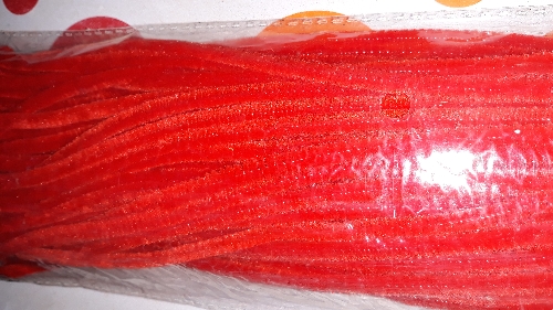 Limpiapipas rojos atercioelado