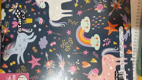 Libreta cuadros chicos Stars Kid