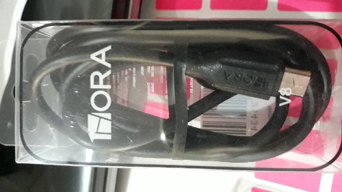 Cable v8 negro