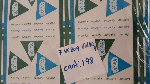 Hoja opalina