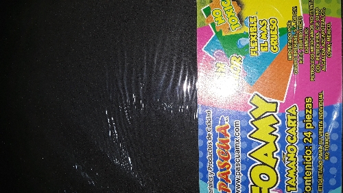 Foamy pascual negro