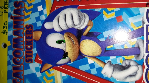 Calcomanias  sonic