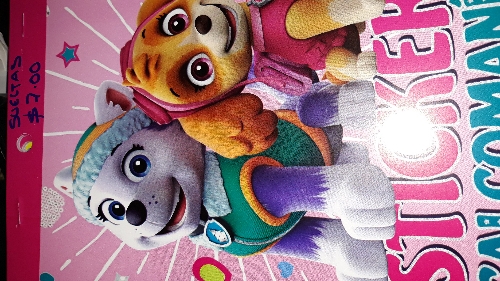 calcomanias paw patroll