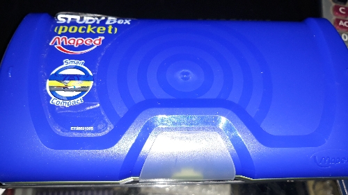 Lapicera plastico Study box