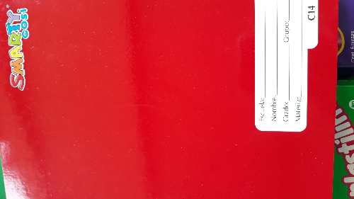 Cuaderno cosido frances