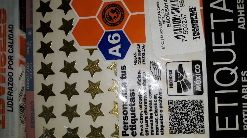 Estrellitas doradas ch