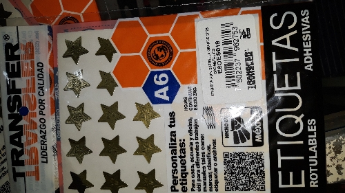 Estrellitas Grandes doradas