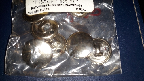 Botones  metal
