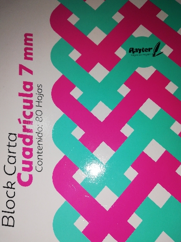 BLOCK CARTA CUADRICULA 7 MM