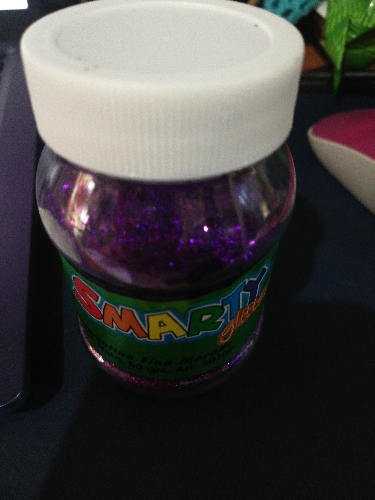 GLITERS MORADO EN BOTE