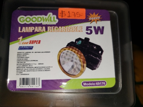 Lámpara minera