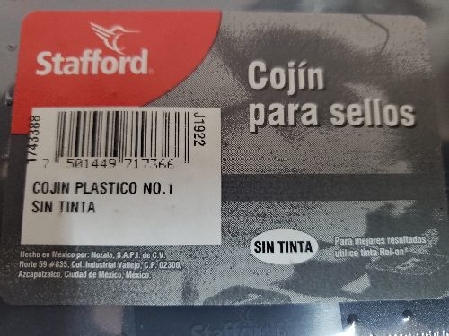 Cojin para sellos mediano