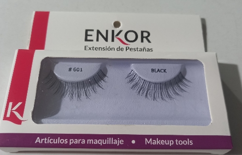 Pestañas postizas enteras #601 enkor
