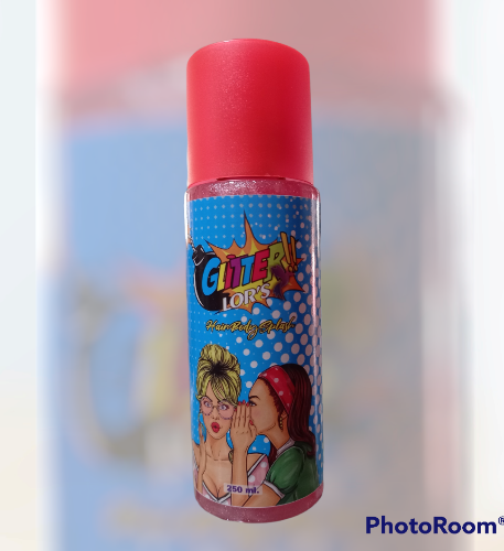 Spray Glitter Pink 260 ml