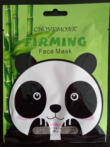 Mascarilla facial panda bambú CM040