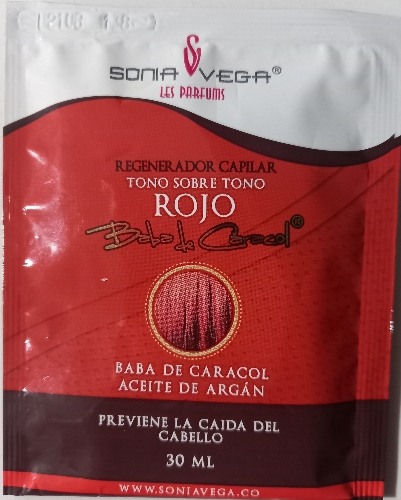 Matizante rojo Sonia Vega sachet