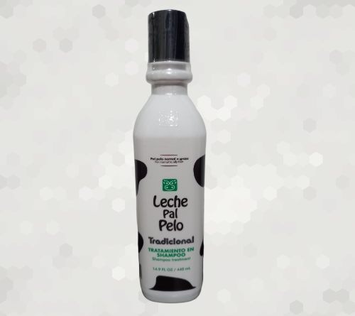Shampoo tradicional tarro X 440 ml Leche pal pelo