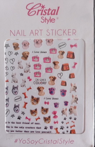 Stiker uñas surtidos