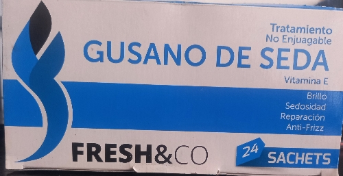Tratamiento gusano de seda no enjuagable