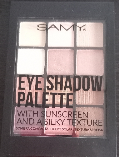 Paleta de sombras compacta SAMY