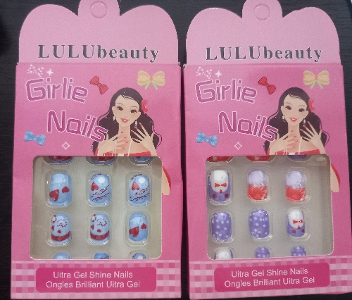 Uñas decoradas niña Oh belleza Girlie Nails