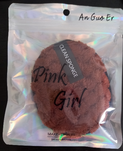 Toalla desmaquillante lavable Pink girl