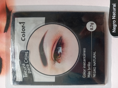 Tintura de hena para cejas negro