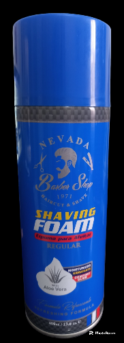 Espuma de afeitar shaving foam Nevada azul 400 ml