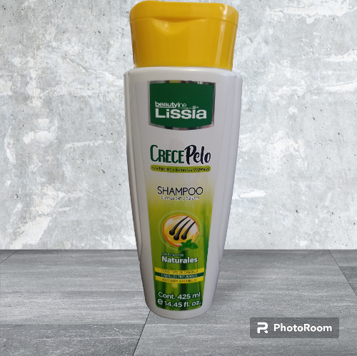 Shampoo crece pelo con vitaminas y extractos vegetales Lissia 425 ml