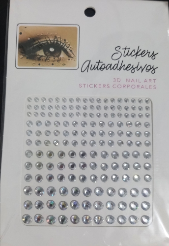 Gemas corporales BMR 3D Nail art