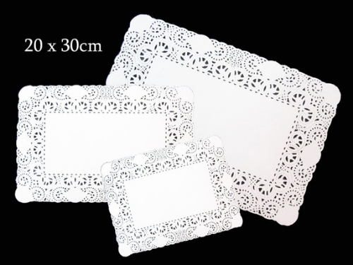 Blonda Papel N° 4 rectangular 31x37