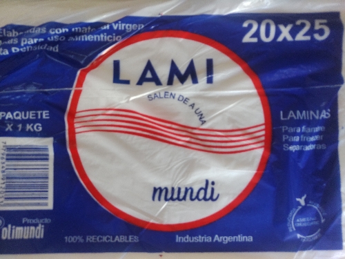 Lamina 20x25 Mundi Ensobrada 1 kg