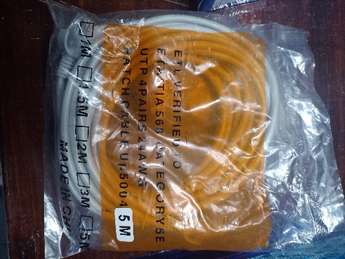 Cable ethernet 5m