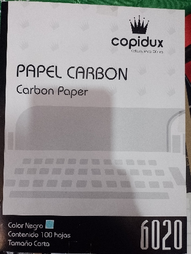 Papel Carbón Azul Carta