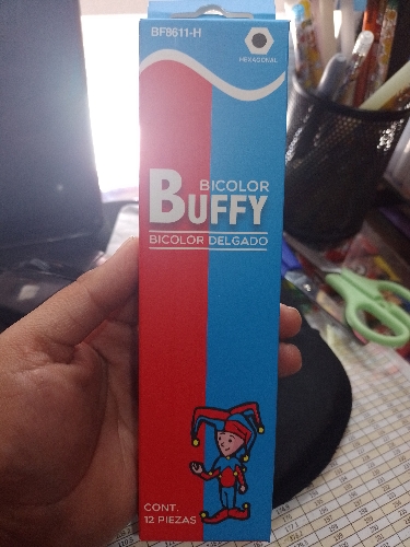 Bicolor Buffy delgado