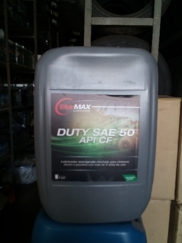 ACEITE STARMAX DUTY SAE 50 BALDE