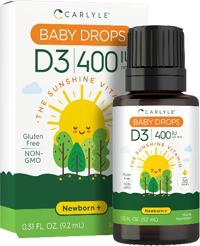Vitamina D3 para Niños 400iu Liquida