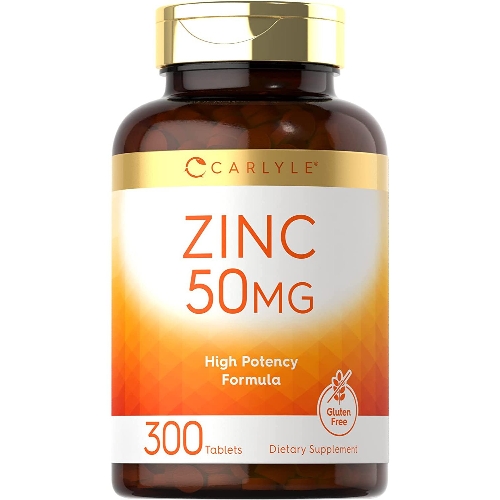 Zinc 50mg Gluconato de Zinc 300 Tabletas / CALRLYLE