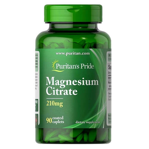 Citrato de Magnesio 210 mg Frasco de 90 Tabletas