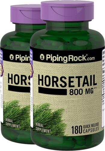 Cola de Caballo 800mg, 180 Cápsulas / PipingRock