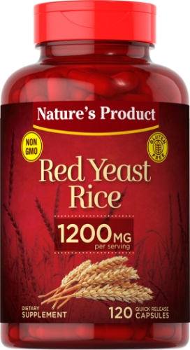 Red Yeast Rice ( Levadura ) 1200mg Frasco de 120 Cápsulas